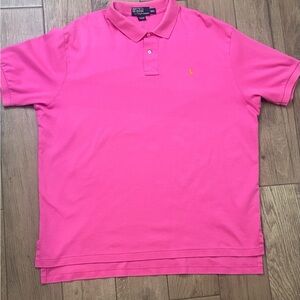 Polo by Ralph Lauren Bright Pink Polo Shirt